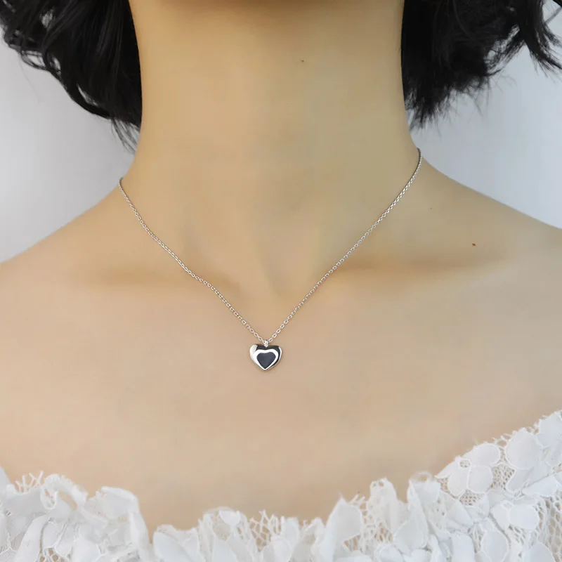 Trustdavis 925 Sterling Silver Fashion Romantic Heart