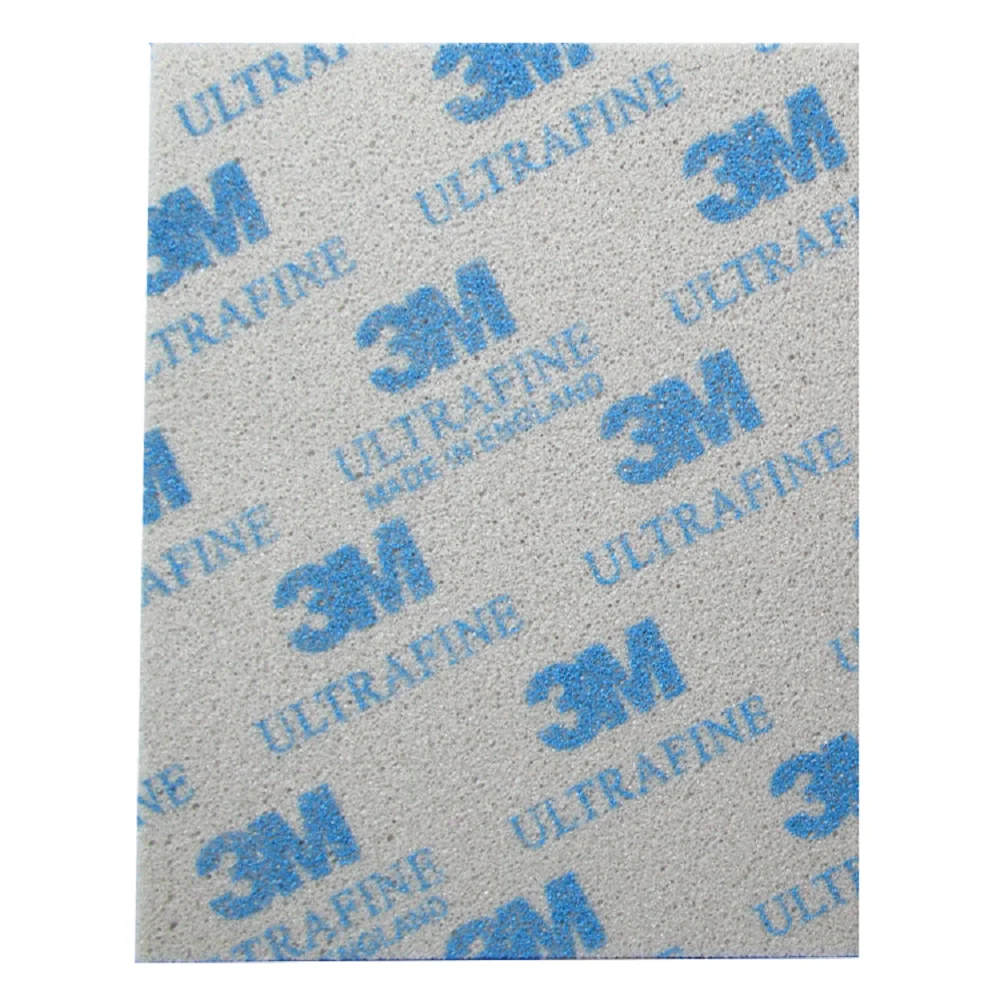 115*140mm Softback Sanding Sponge Disc Sandpaper 02600-(1200-1500) 02601-(800-1000) 02602-(500-600) For Car Model Polishing