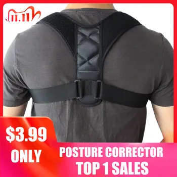

Brace Support Belt Adjustable Back Posture Corrector Clavicle Spine Back Shoulder Lumbar Posture Correction