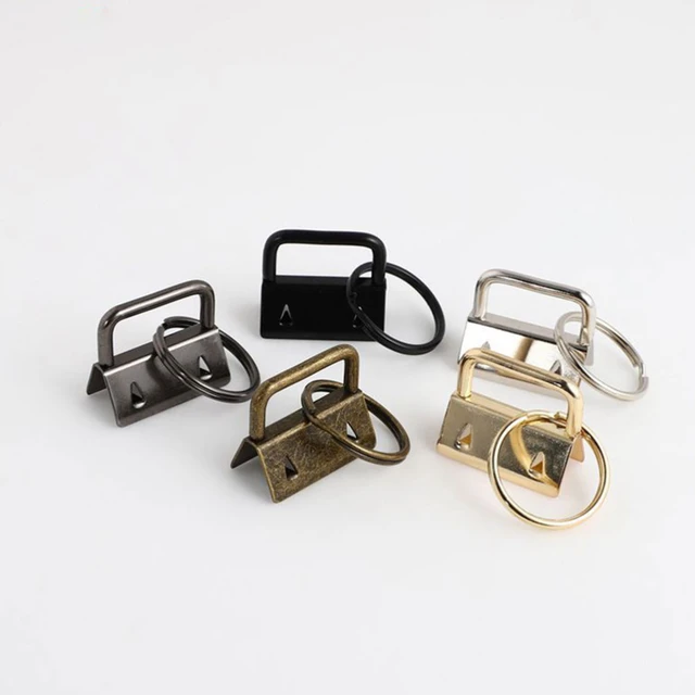 Key Fob Keychain Wristlet Chain Making Metal Kit Supplies Lanyard