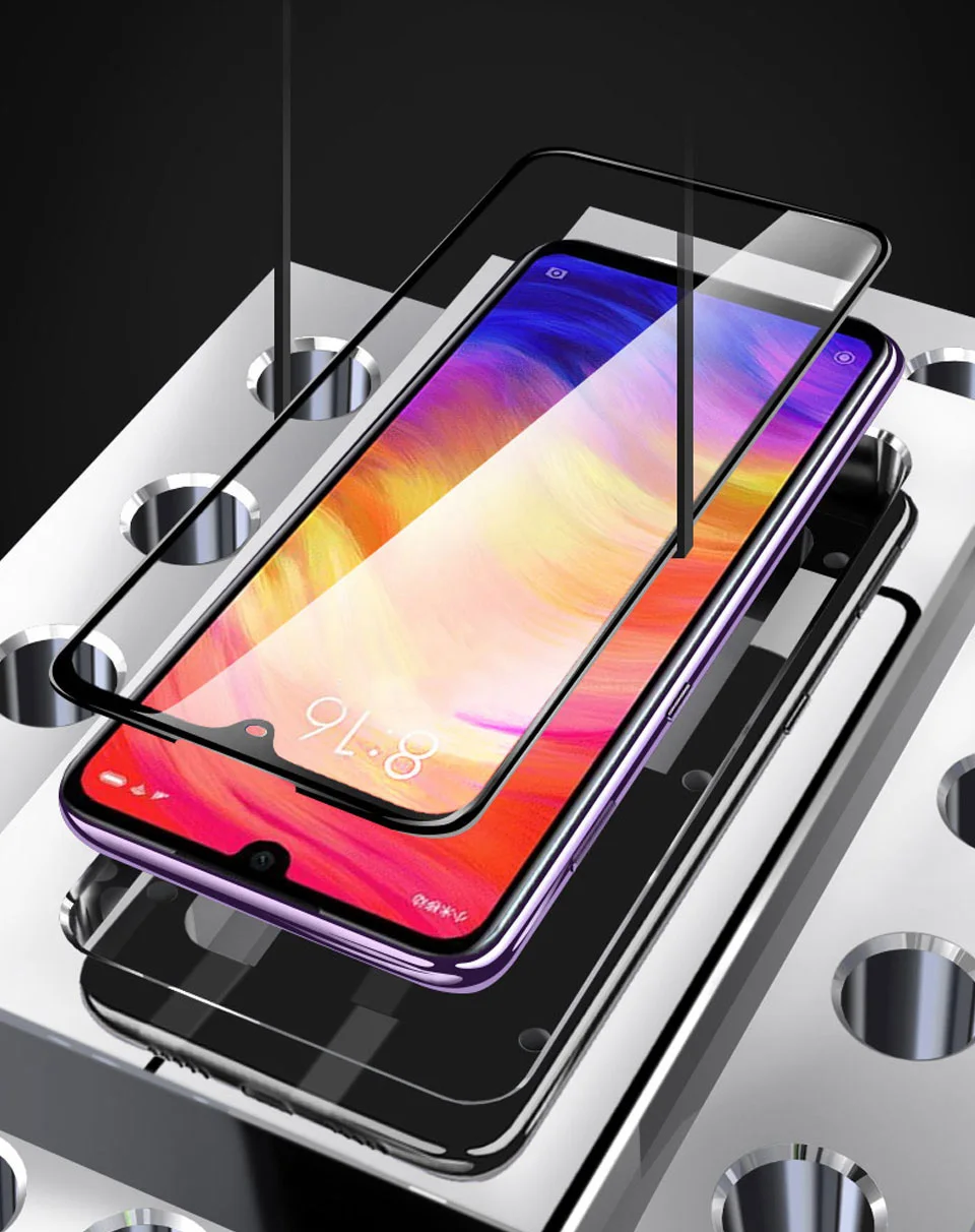 2 шт 9D стекло для Xiaomi Redmi Note 8 7 Pro стекло протектор экрана закаленное стекло для Xiomi Redmi Note8 7s защитная пленка