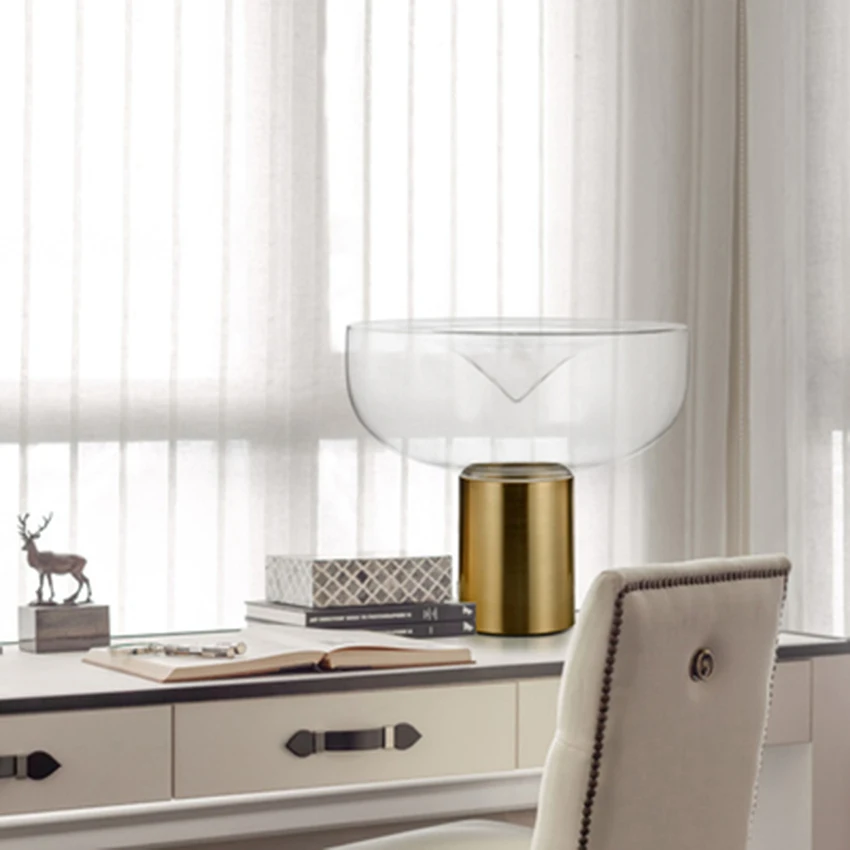 

American Creative LED Table Lights Lighting Modern Retro Indoor Living Room Lamp Bedroom Bedside Study Decoration Light Fixtures