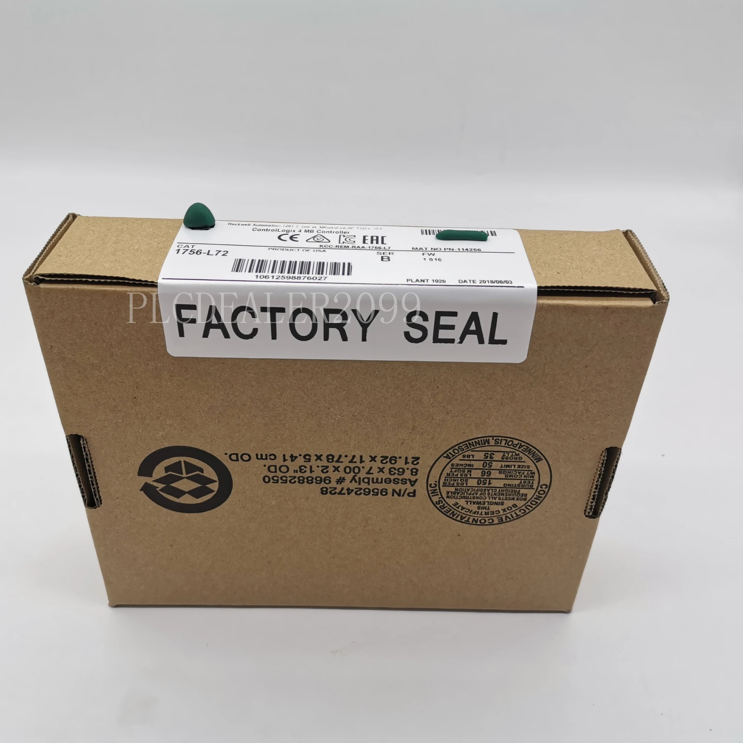 1 предмет; Новинка; 1756-L72 1756L72 1756 L72 модуль Logix5572 процессор