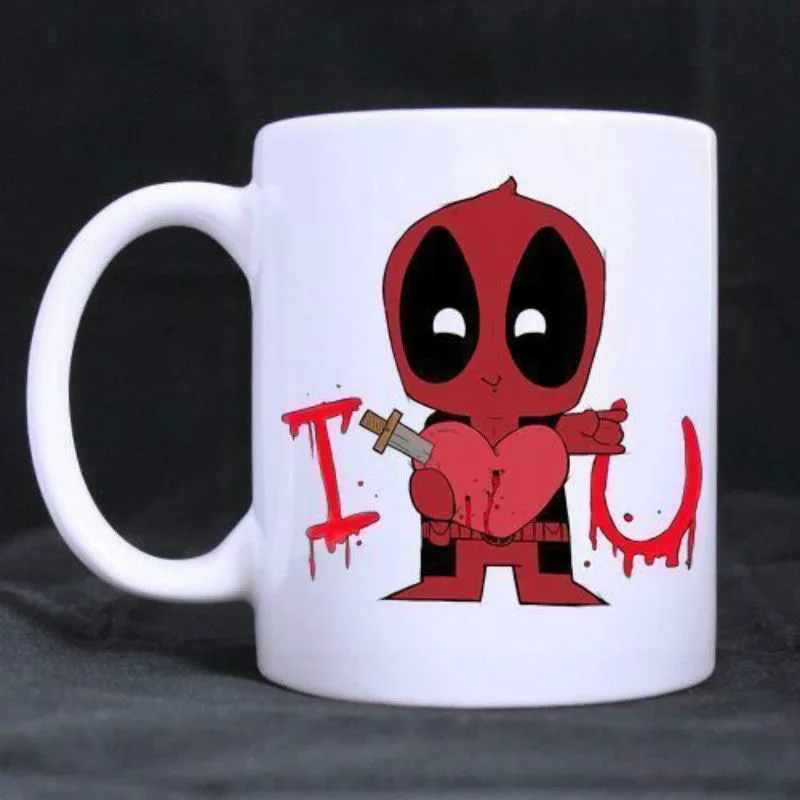 

Funny Deadpool Oh Yeah 11 Oz Coffee Mug Tea Cup Gift Kid Gift Friend Gift Mugs