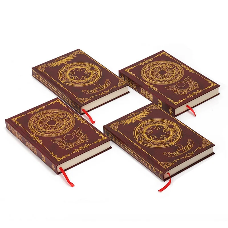 Аниме Cardcaptor Sakura notebook Captor Sakura Cerberus Clow Libra узор звезда Clow Magic notebook дневник для друга подарок