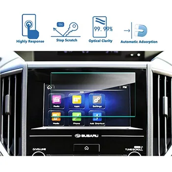 

For Subaru 2019 Forester 6.5-Inch Starlink Car Navigation Screen Protector High Clarity Tempered Glass Touch Screen