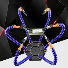 YIMAKER мульти паяльная ремонтная станция паяльная сборка ручные инструменты с 6 шт. гибкий манипулятор для печатной платы сварочные инструменты держатель печатной платы