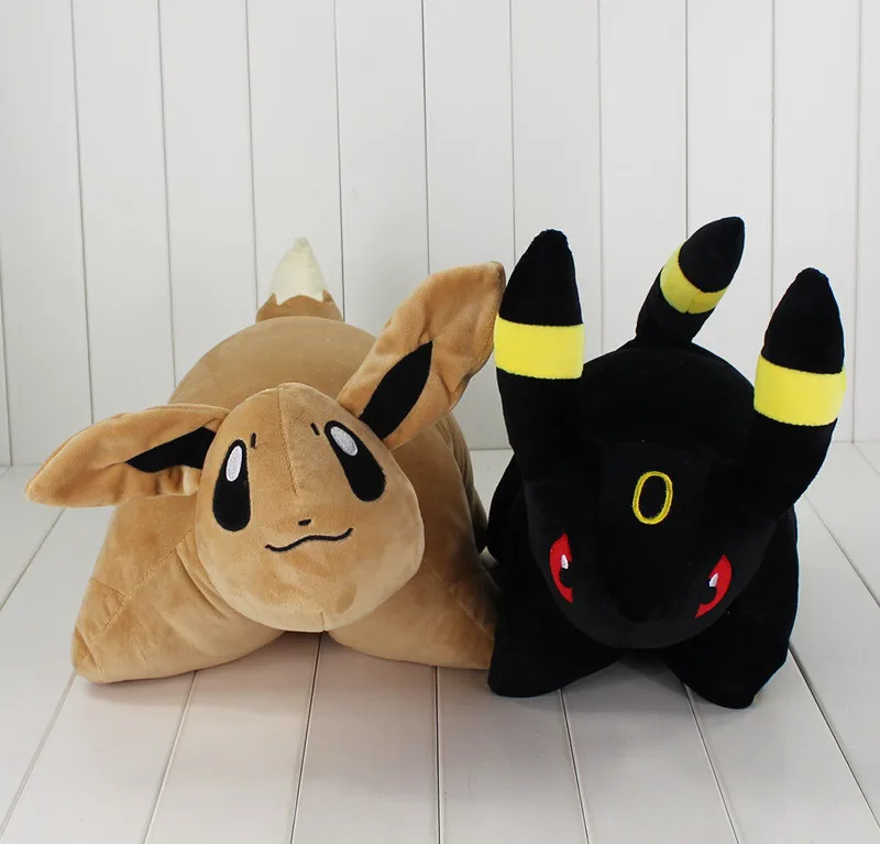 33*40 см Eevee Umbreon Хлопок Плюшевые игрушки Мягкая набивная Подушка Кукла День рождения подарок на Рождество девушка друг