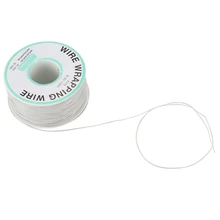 AWG30 Изолированная проволочная оберточная катушка с проводом 250 м белый P/N B-30-1000