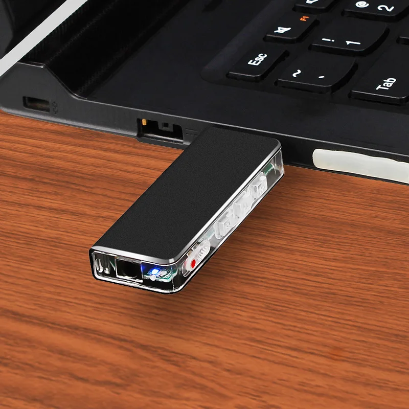 VIDIOCE 3 в 1 портативный мини 8 ГБ Цифровой диктофон Перезаряжаемый USB диск аудио рекордер WAV формат MP3 плеер Диктофон