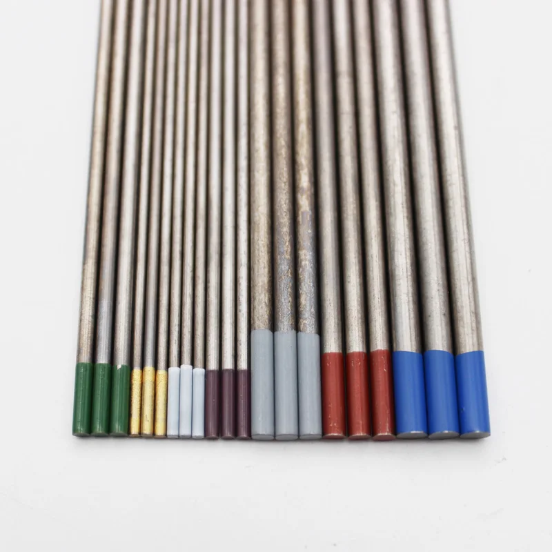 WL15 WES WC20 WP WY20 WT20 WZ8 WL20 Tungsten Electrode TIG Welding Rods Yellow Gold Purple Grey Red White Blue images - 6