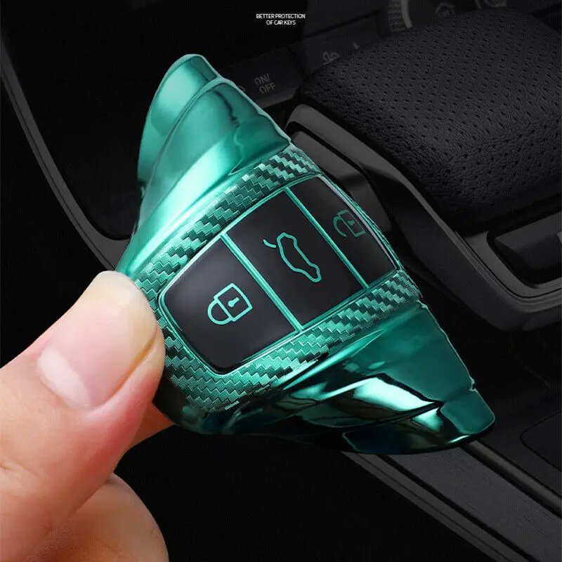 Cover chiave telecomando per Audi A6 A7 A8 Q8 e-tron C8 D5 A8L A6L 2018 2019 - H0a37b9ee152f4f38ac2d0641d6596a94w