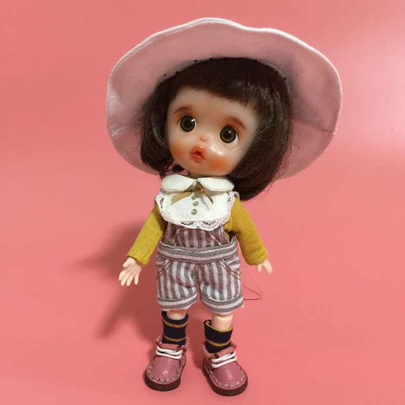 Ob11 детская одежда детская шапочка ручной работы BJD Рыбацкая шляпа Molly egg пляжная шляпа от солнца кукла аксессуары