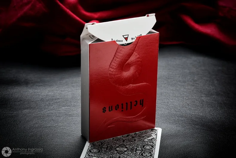 Hui qi Poker Madison Hellions Hell Villain DM ellusionist импортные игральные карты