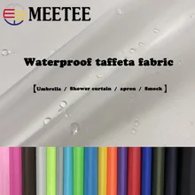 2 метра Meetee wide1.5м тонкий Pu водонепроницаемый ткань тафта DIY кайт ткань душевая занавеска зонтик ткань материал аксессуары RC614