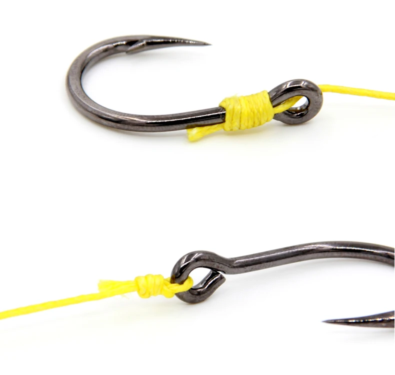 50pcs Mustad Hooks Jig Bait Deep Ocean  10827np# 4X Strong  Barbed Fishhook  Pesca Anzol Iron Board