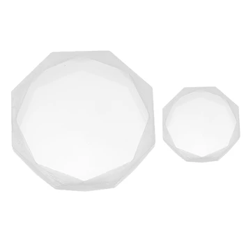 

Round Tray Silicone Mold Candlestick Candle Holder Crafts UV Resin Molds For DIY Jewelry Making Tools