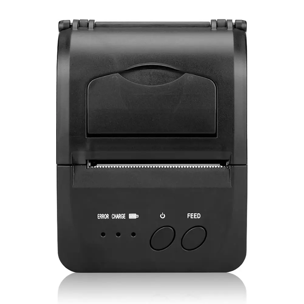 Беспроводной Bluetooth термальный принтер мини 58 мм USB POS чековый для Resaurant