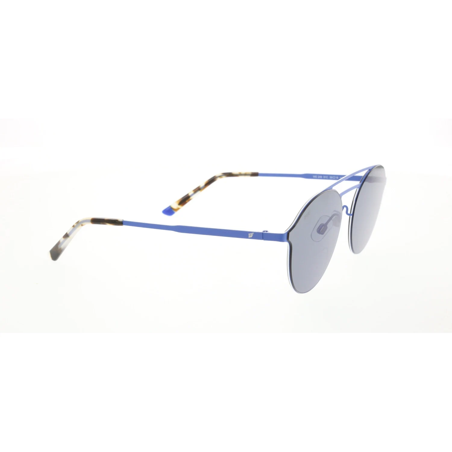 

Unisex sunglasses w 0249 91c metal navy blue organic oval aval 58-18-145 web