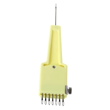 

1x7 Needles Adjustable Transfer Tool For 4.5mm/9mm Knitting Sewing Machine New P0RE