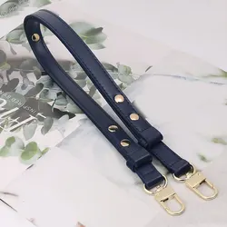 Pure Color Bag Belt Brand High Quality Genuine Leather Bag Strap Length Luxury Adjustable Shoulder Strap Women Bag Accessories
