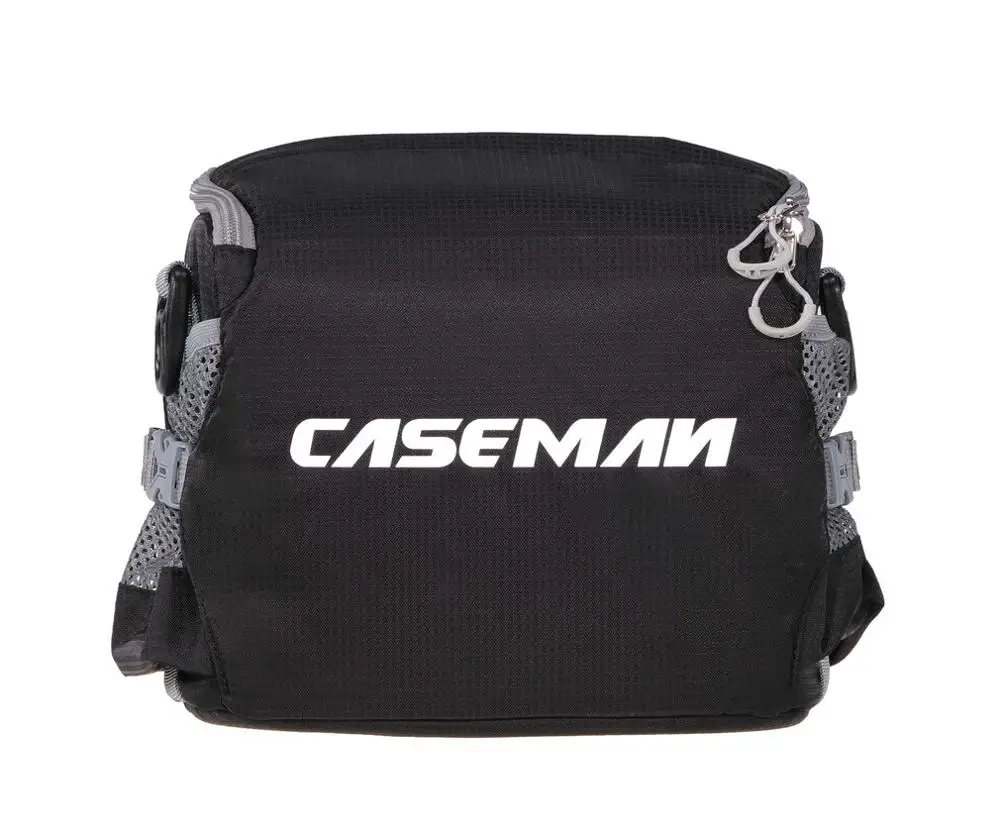 Caseman AWS10 AWS20 сумка для цифровой зеркальной фотокамеры DSLR чехол сумка на плечо поясная сумка с дождевиком для улицы водонепроницаемая - Цвет: AWS10-Black