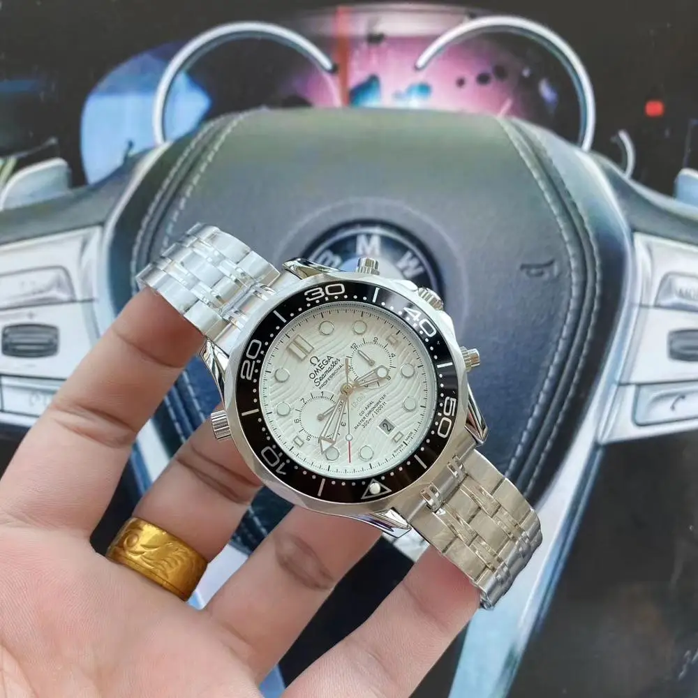

Omega-high-end fashion bezel men's and women's mechanical automatic movement 007 0watch designer watch watch 1253
