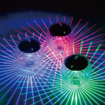 

Light Control Water Floating Light Solar Panel LED Park Villa Landscape Colorful Waterproof Pond Water Ball Lake Outdoor Light