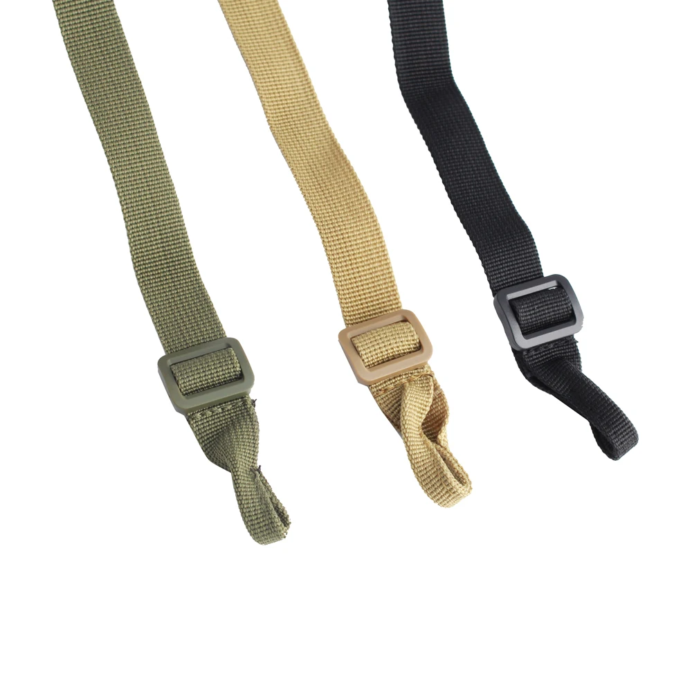 

1 Pcs Buttstock Sling Mount Strap Loop Adapter Webbing Rifle Attachment Adjustable Tactical Gun Sling Airsoft Sling