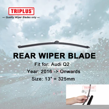 

Rear Wiper Blade for Audi Q2 (2016-Onwards) 1pc 13" 325mm,Rear Windscreen Wipers,for Back Window Windshield Blades