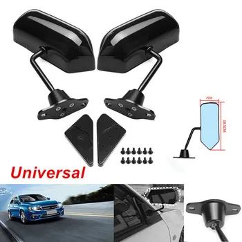 

2PCS Universal F1 Style Rear View Side Mirrors Convex Glass Cafe Racer Retro Set