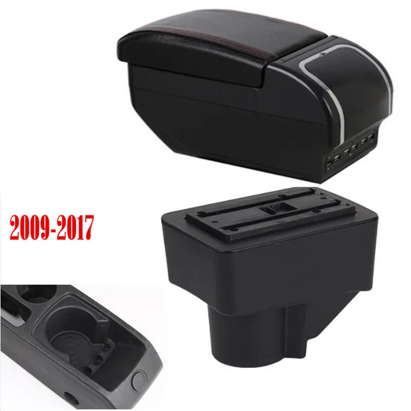 Для Ford Fiesta 2009-2017 подлокотник 9 USB Русская модель автомобиля | Автомобили и