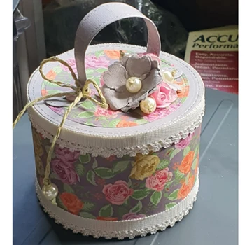 

Metal Cutting die 2pc Easy Box Border Die Cut Scrapbooking Paper Craft Handmade Card Punch Art Cutter Alinacraft