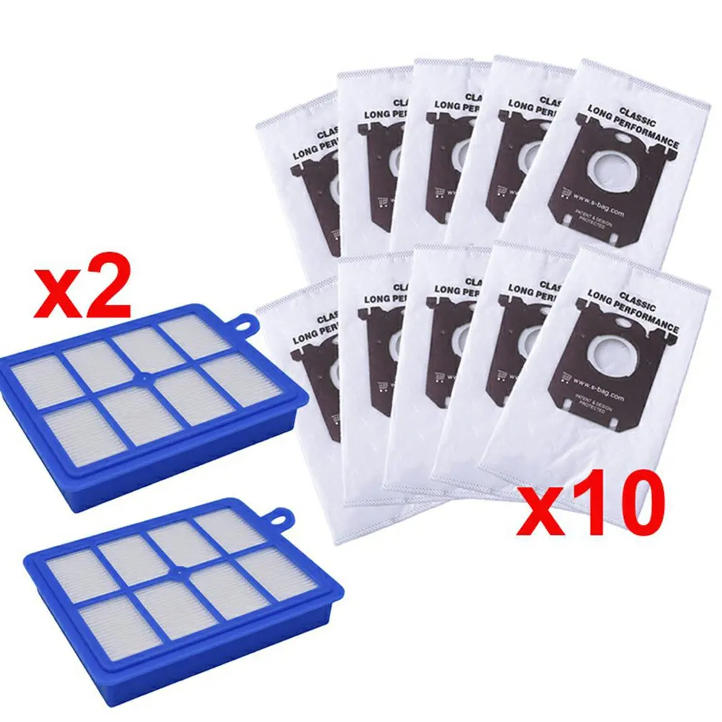 

dust vacuum bag-bags and H12 Hepa filter Adjustment filter for FC8202 FC8204 FC9087 FC9088 hr8354 hr8360