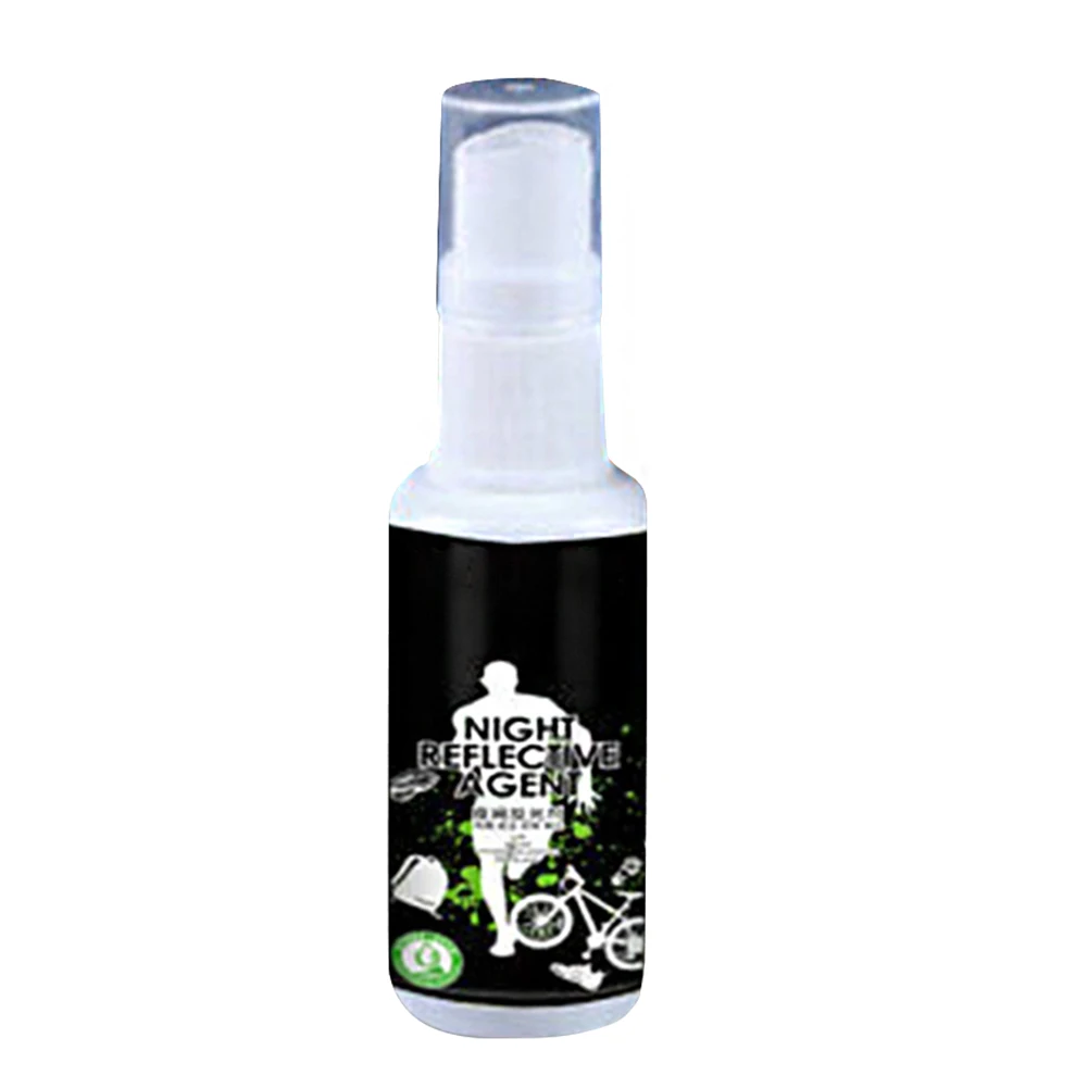 

30ml Helmet Night Reflective Spray Sports Anti Accident Glow Fluorescence Washable Clothing Safety Mark Riding Bike Paint