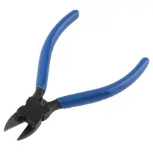 Синий диагональный кабель для бисероплетения, боковой резак, кусачки для резки, плоскогубцы, ювелирный инструмент, новинка, хорошее качество, прочный, цена