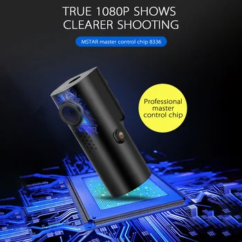 

2 In 1 Driving Recorder Waterproof With Bluetooth Earphones 1080P HD Dash Cam Support TF Card For Car Electronic Voice Control