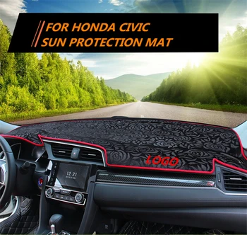 

For Ten generation Civic light pad Honda new Civic special instrument panel center console shading sunscreen pad modification
