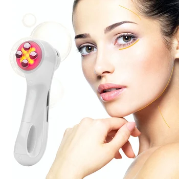

6 in 1 LED RF Photon Therapy Facial Skin Lifting Rejuvenation Vibration Device Machine EMS Ion Microcurrent Mesotherapy Massager