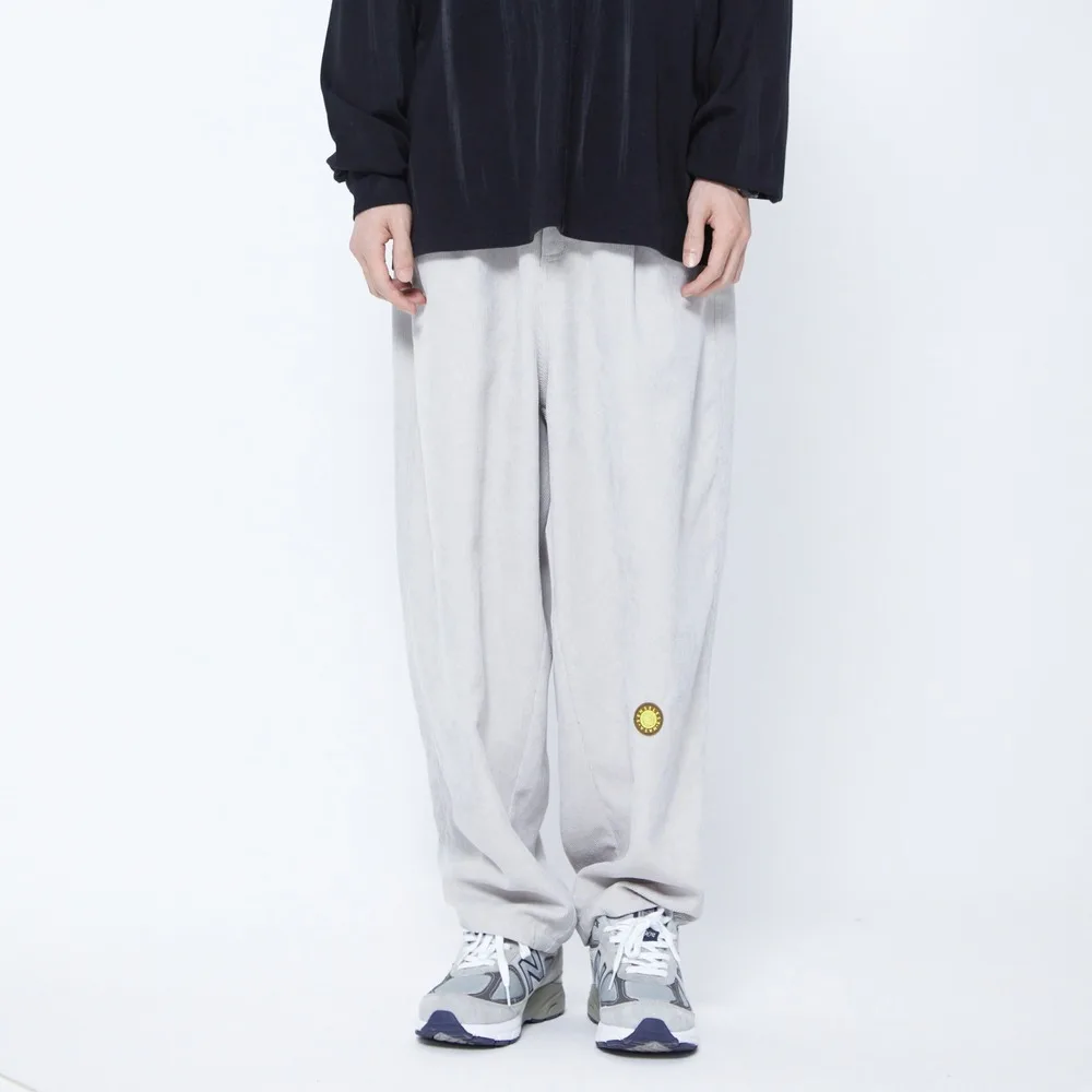 Японские новые летние однотонные прямые свободные брюки, мужские повседневные Комбинезоны, брюки, тканевые парные брюки ins style