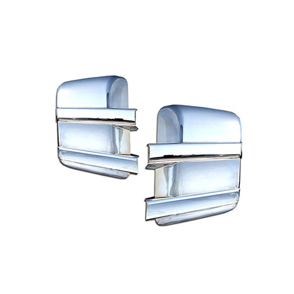 Для Ford F250 F350 F450 Super Duty 2008- хромированная дверь полное зеркало крышки LH+ RH без сигнала поворота