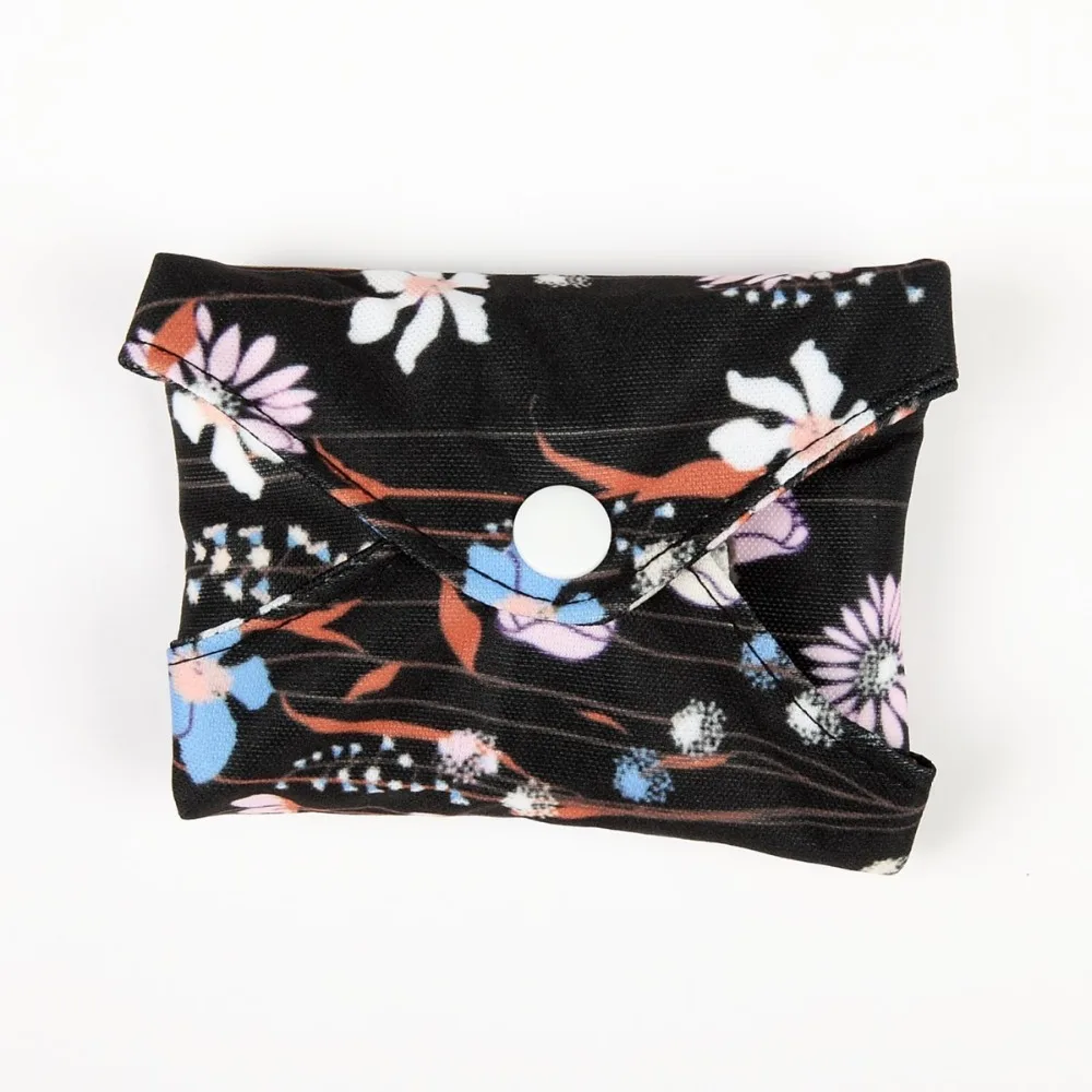 Sanitary Pads 1 LONG Panty Liner Reusable Washable CHARCOAL Bamboo Mama Cloth Pad Menstrual Maternity Pad 10in/25cm