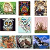 Owl Painting By Number On Canvas Acrylic Paint For Adults DIY Kits Picture Drawing Coloring By Number With Frame Home Decor Art ► Photo 1/6