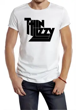 

"Thin Lizzy" T-Shirt - 1970's Rock, Legends, Phil Lynott - All Sizes tee summer