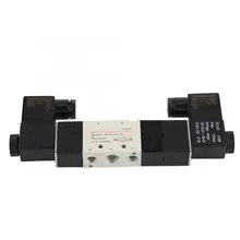 DC 24V BSP 1/4 нормально закрытый 3 Позиция 5 Путь Пневматический электромагнитный клапан 0,15-0.8MPa 4V230-08P Пневматический электромагнитный клапан