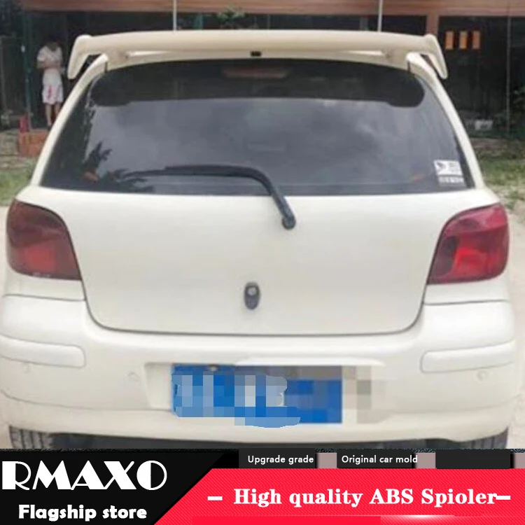 Спойлер для хэтчбека Vitz 2001-2008 спойлер Toyota Yaris wxkD АБС-пластик цвет заднего крыла