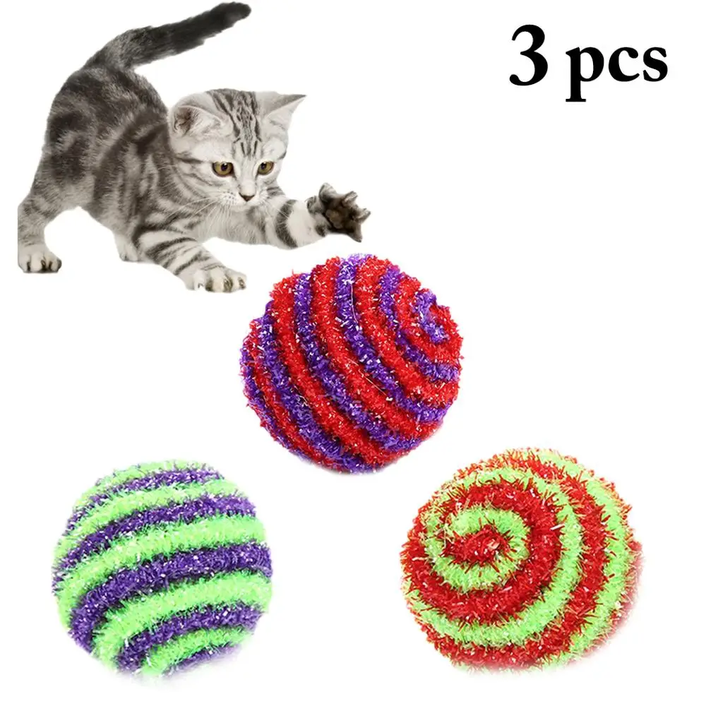 3pcs New Plush Simulation Mouse Cat Toy Plush Mouse Cat Scratch Bite Resistance Interactive Mouse Toy Playing Toy For Cat Kitten 