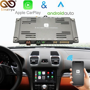 

Sinairyu Wireless Apple Carplay For Porsche 2010-2016 CDR3.1 911 Macan Panamera Cayenne Bosxter Car Play Android Auro Module Box