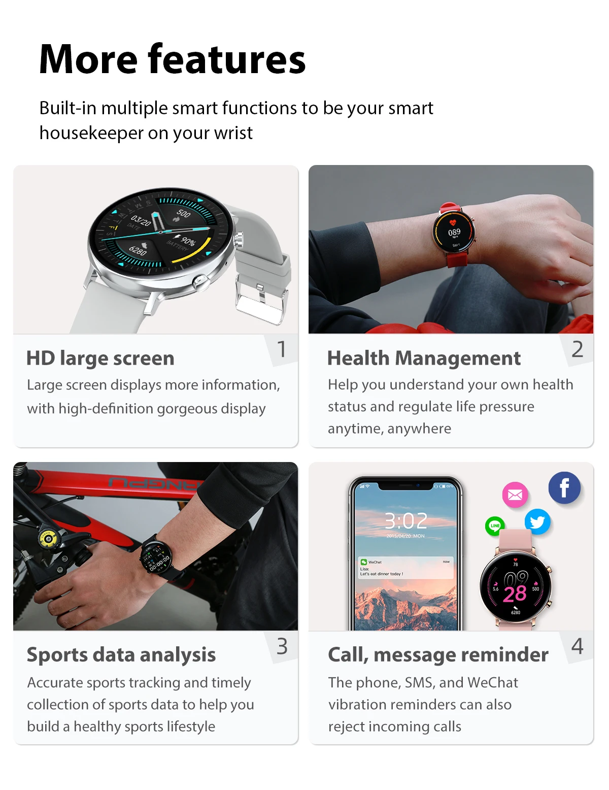 Купить Смарт-часы Unbranded GW33 Smart watch ECG PPG Bluetooth Call ...
