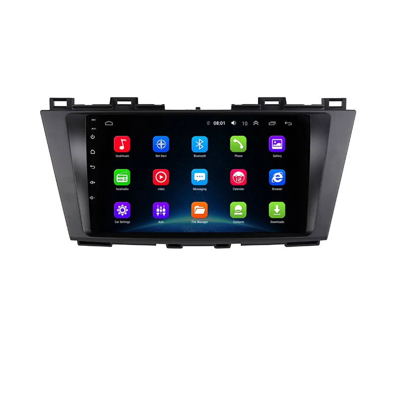 Top 9" 2.5D IPS Android 9.1 Car DVD Multimedia Player GPS for Mazda 5 2009 2010 2011 2012 2013 car radio DSP 32EQ stereo navigation 1
